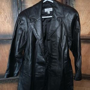 Ricardo genuine leather coat